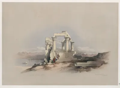 Ruins Of The Temple Of Kardeseh Qirtasi Nubia