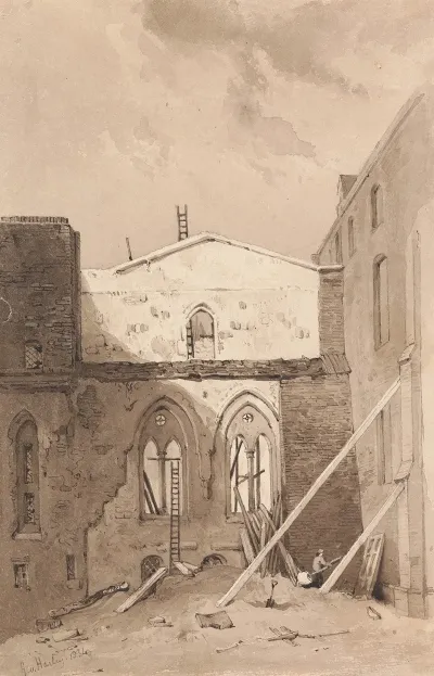 Ruins Of Westminster Palace