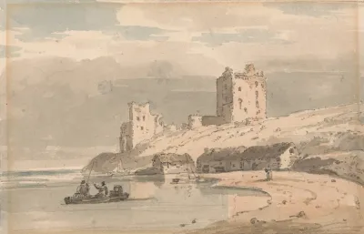 Ruins On The Coast
