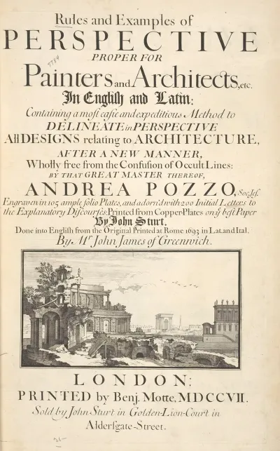 Rules And Examples Of Perspective Proper For Painters And Architects Etc Title Page