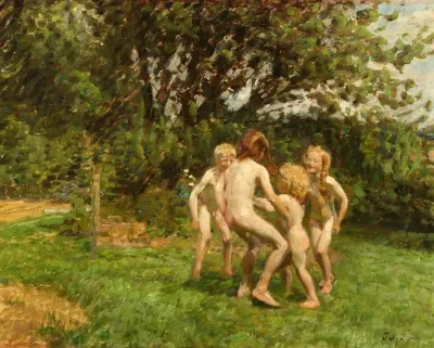 Runddans I Graested 1909