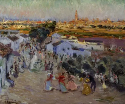 Rural Feast In Spain