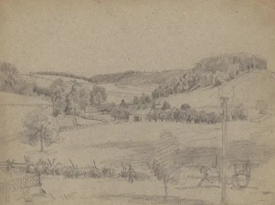 Rural Landscape In Pennsylvania
