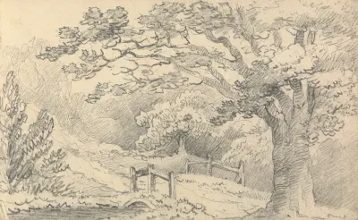 Rural Landscape With A Bridge