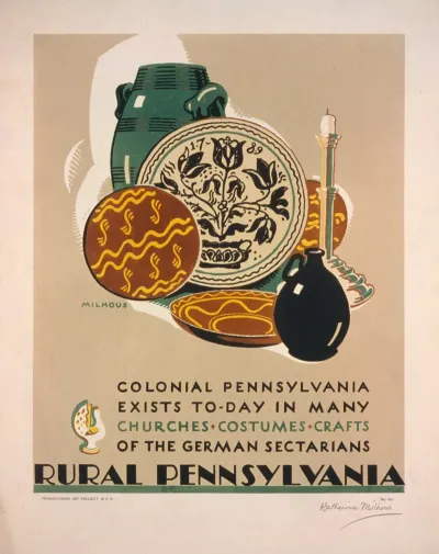 Rural Pennsylvania Colonial Pennsylvania Exists To Day In Many Churches Costumes Crafts Of The German Sectarians