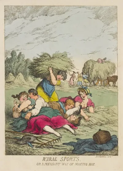 Rural Sports Or A Pleasant Way Of Making Hay