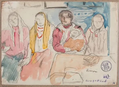 Rural Women From Mierzwin