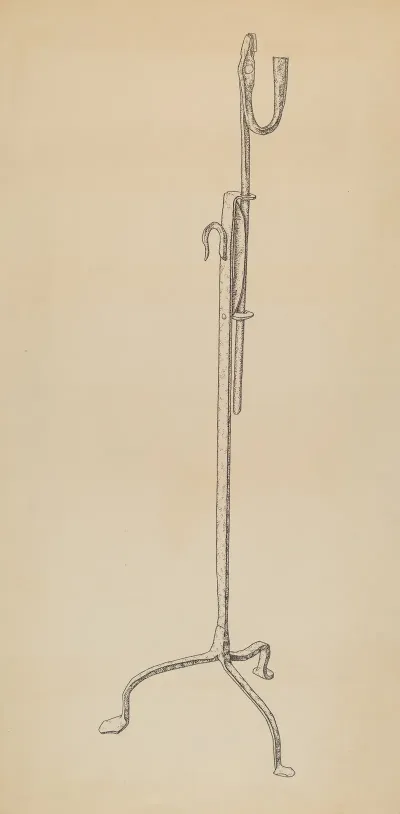 Rush And Candle Stand 4