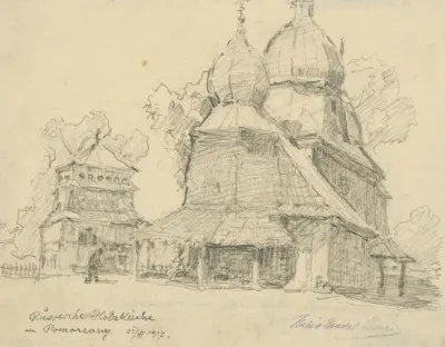 Russian Wooden Church