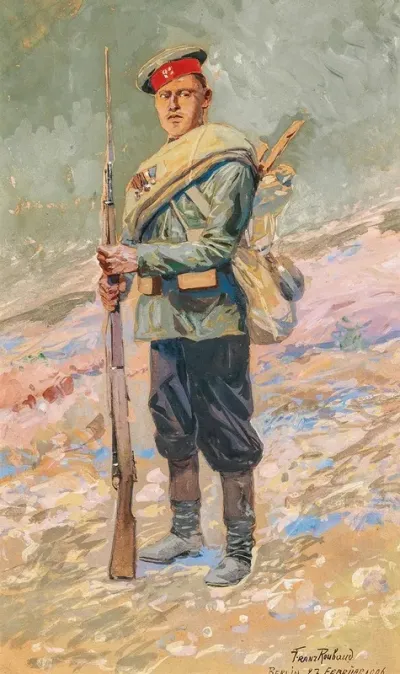 Russischer Infanterist