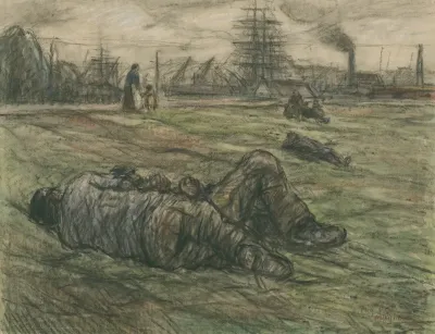 Rustend Op De Scheldedijk