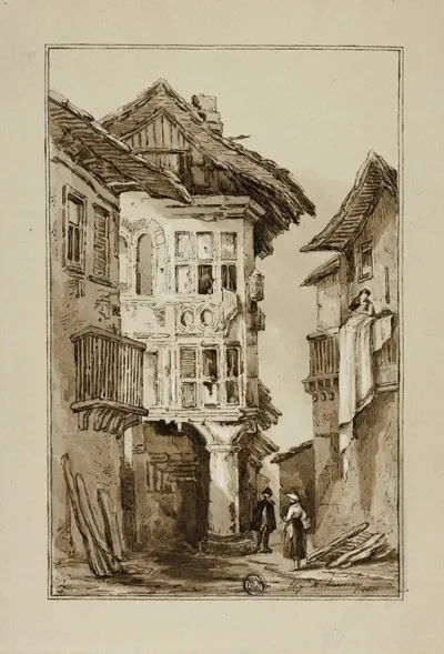 Rustic Street Scene 2