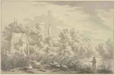 Ruwine Van Het Slot De Egmont
