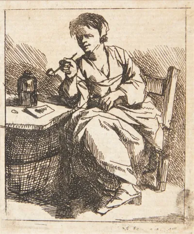 Rygende Kvinde