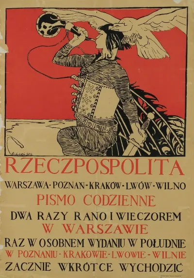 Rzeczpospolita Pismo Codzienne Warszawa Poznan Krakow Lwow Wilno