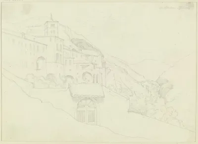 S Scolastica Bei Subiaco