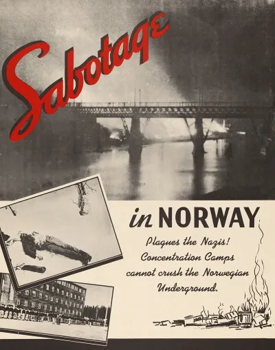 Sabotage In Norway Plagues The Nazis