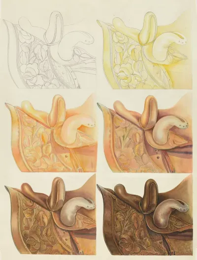 Saddle Technique Demonstration
