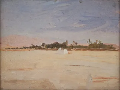 Sahara The Sirocco In The Desert