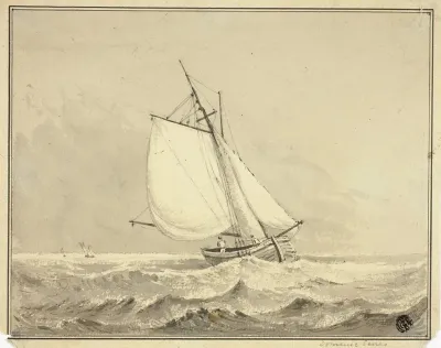Sailboat At Sea