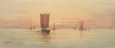 Sailboats On The Nile