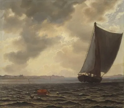 Sailing Boats In Guldborg Sound