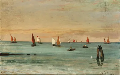 Sailing In A Lagune