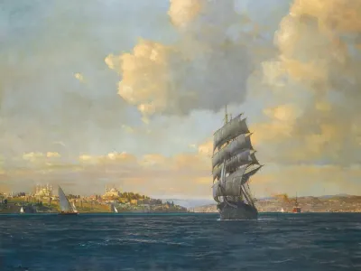 Sailing On The Bosphorus