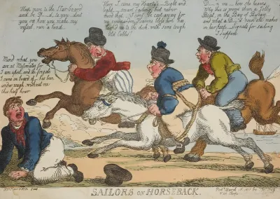 Sailors On Horseback