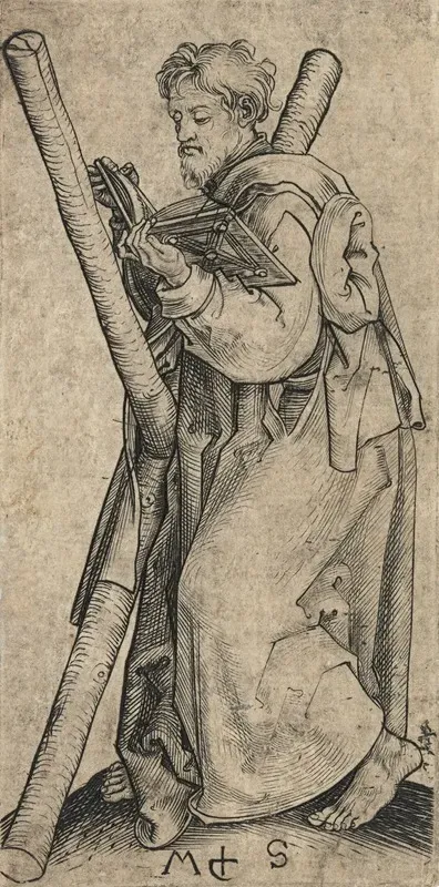 Saint Andrew From The Apostles