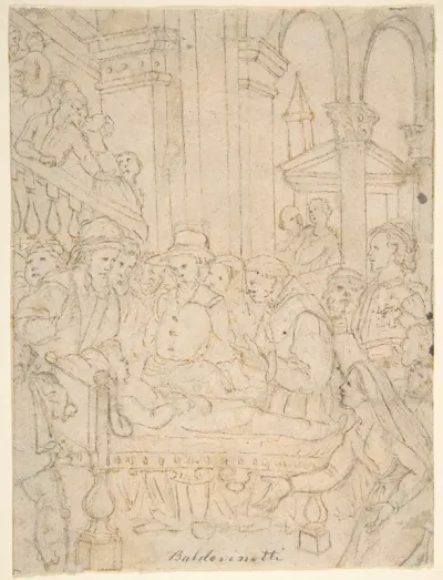 Saint Anthony Of Padua Healing A Sick Man