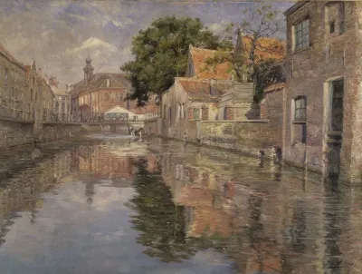 Saint Anthonys Quay In Ghent