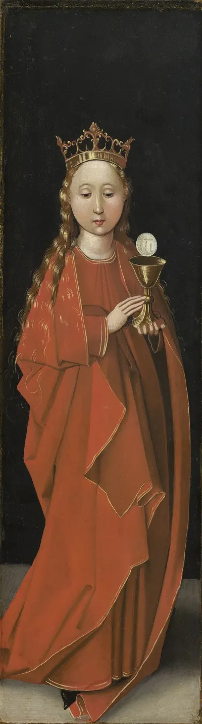 Saint Barbara Left Wing Exterior