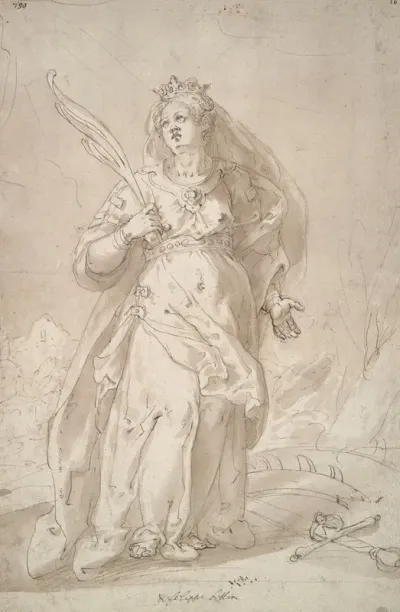 Saint Catherine Of Alexandria 6