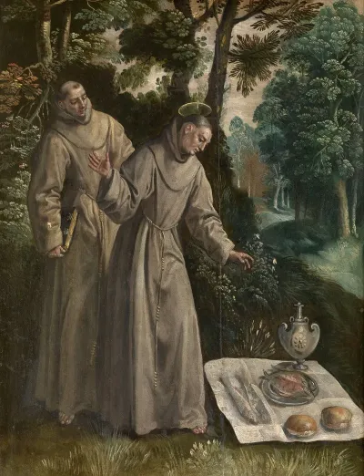 Saint Didacus Finds A Miraculous Meal