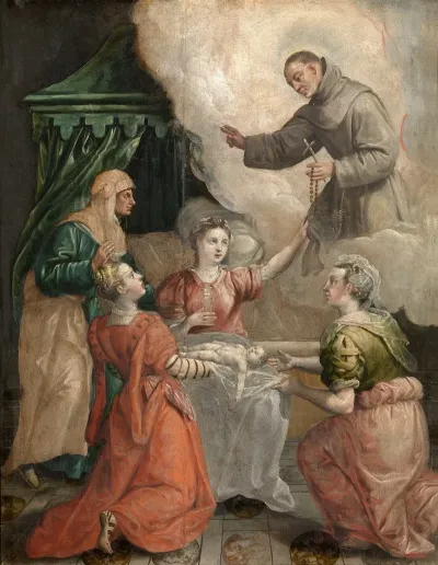 Saint Didacus Helps With A Difficult Birth
