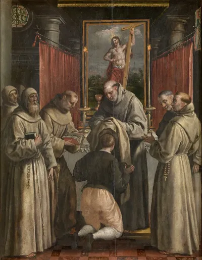 Saint Didacus Receives The Orderly Robe