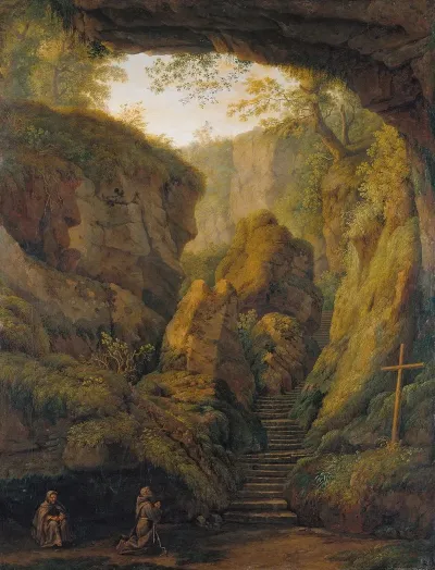 Saint Francis Grotto On Monte Verna 2