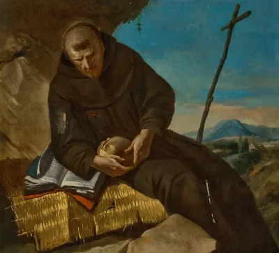 Saint Francis In Meditation