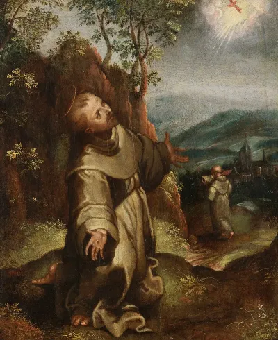 Saint Francis Receives The Stigmata