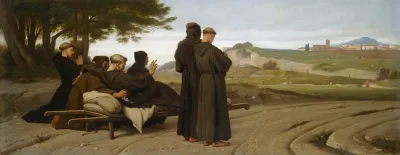 Saint Francois Dassise Transporte Mourant A Sainte Marie Des Anges Benit La Ville Dassise