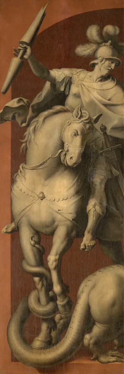 Saint George On Horseback