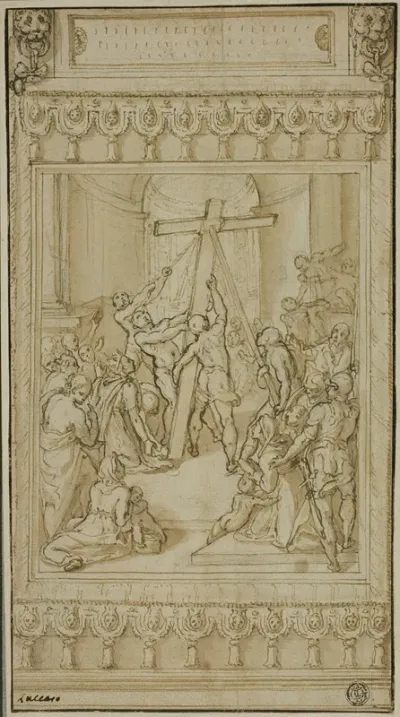 Saint Helena Kneeling Before The True Cross