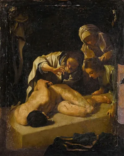 Saint Irene Tending Saint Sebastian