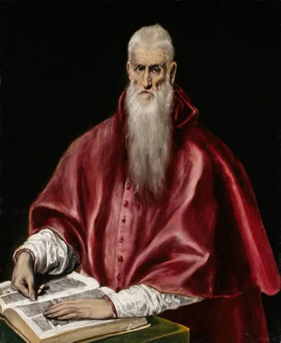 Saint Jerome As Scholar