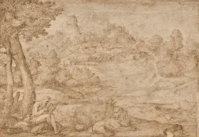Saint Jerome In A Landscape 3