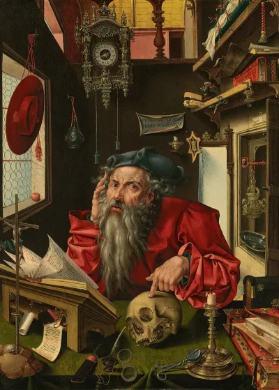 Saint Jerome In His Study 10