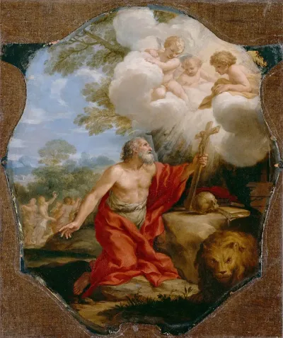 Saint Jerome In The Desert
