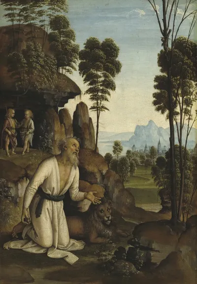Saint Jerome In The Wilderness 7
