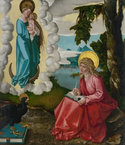 Saint John On Patmos